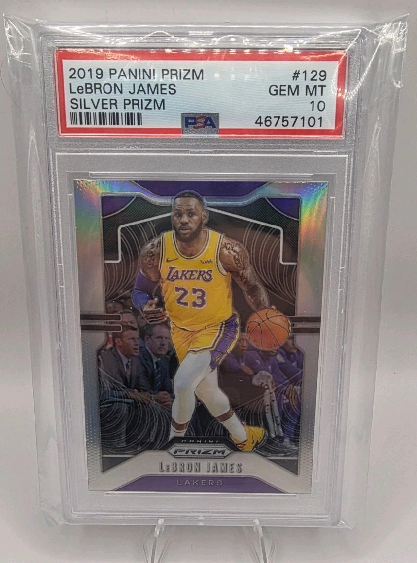 LeBron James Basketball Trading Cards 2019-20 Panini Prizm Set