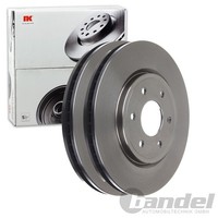 2X NK Bremsscheiben 296Mm BelÜFtet Vorne Passend FÜR Nissan NP300 Pathfinder |