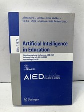 Artificial Intelligence in Education: 26th International Conference Part III