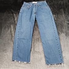 Vintage Levi's 550 Jeans Men's 30x28 Blue Cotton Denim Straight Relaxed Stretch