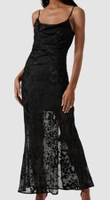 ASTR the Label Aubrielle Fully lined Black Dress XS