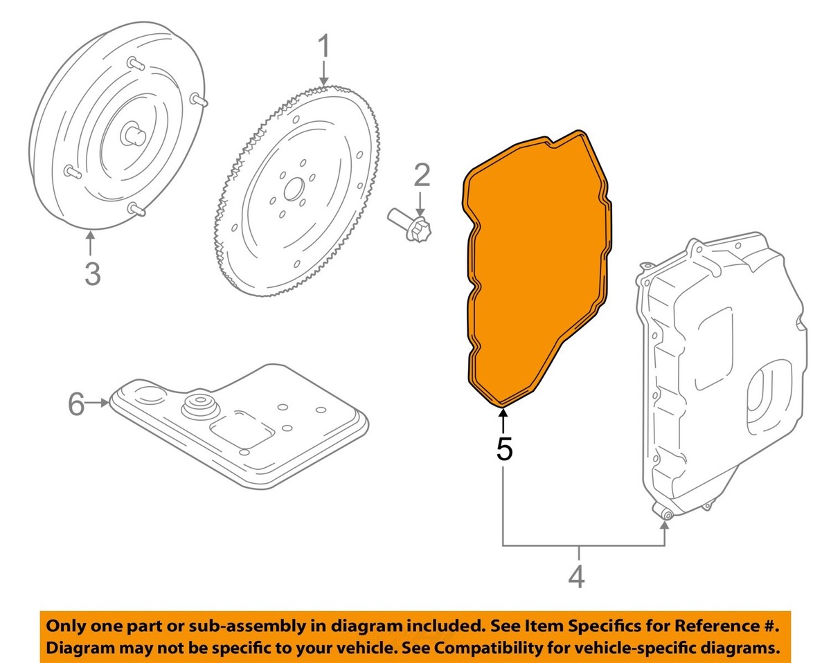 FORD OEM 13-22 Escape Transaxle Parts-Side Cover Gasket