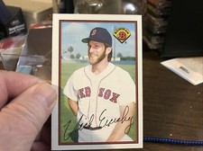 1989 Bowman Boston Red Sox Baseball Card #31 Nick Esasky