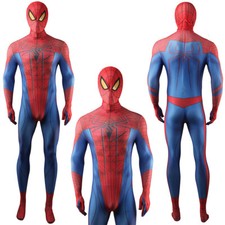 Damaged Amazing Spiderman Jumpsuit Spider-man Cosplay 3D Suits Costume Halloween