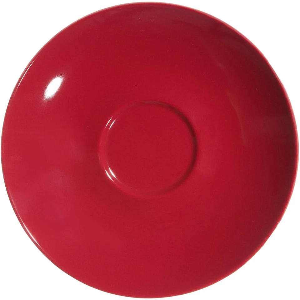 Jumbo-Untertasse DOPPIO rot
