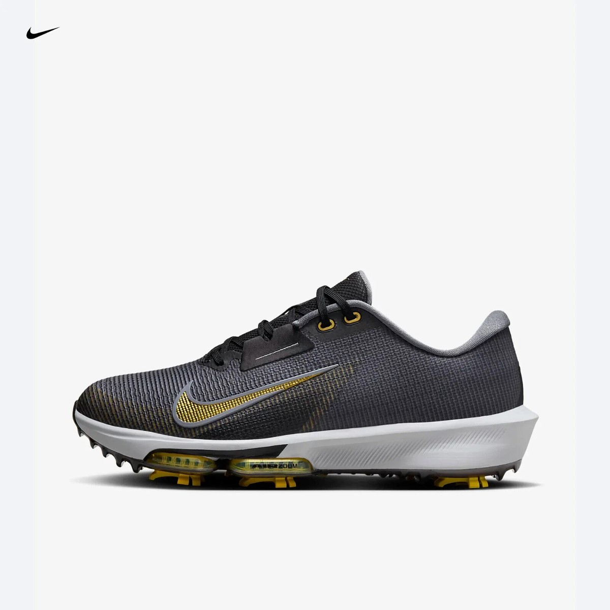 Nike Air Zoom Infinity Tour 2 (Size 9.5) Black/Gold Men display picture 2
