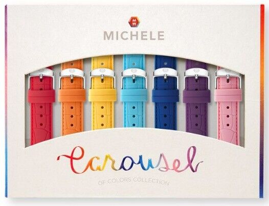 Michele The Carousel 16mm Silicone Strap Gift Set eBay