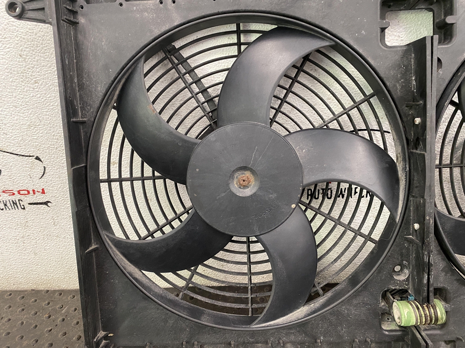 03-07 MASERATI COUPE GT 4.2 ELECTRIC COOLING RADIATOR & A/C CONDENSOR FAN MOTOR