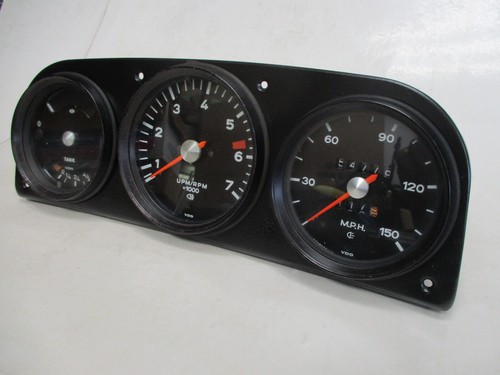 Porsche 914 Gauge Cluster Set 1970-73 Speedometer Tachometer Combi 54,779 USED - Picture 2 of 19