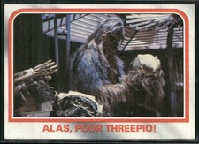 1980 Topps Star Wars Empire Strikes Back #89 - Alas, Poor Threepio!