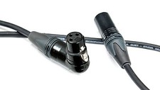 XLR Mic Cables Hand Built Studio Grade w/Neutrik Connectors Female R/A 100 ft