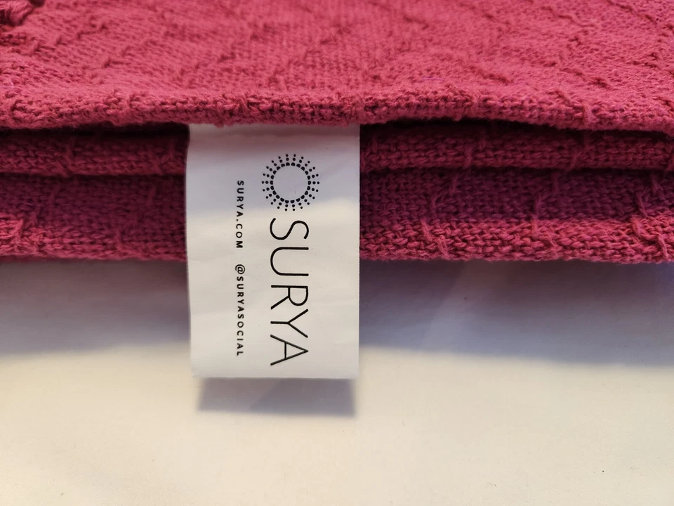 Manta Surya Theme Rosa Brillante THM6004-5060 (60x50) 233245 Foto 3 de 4