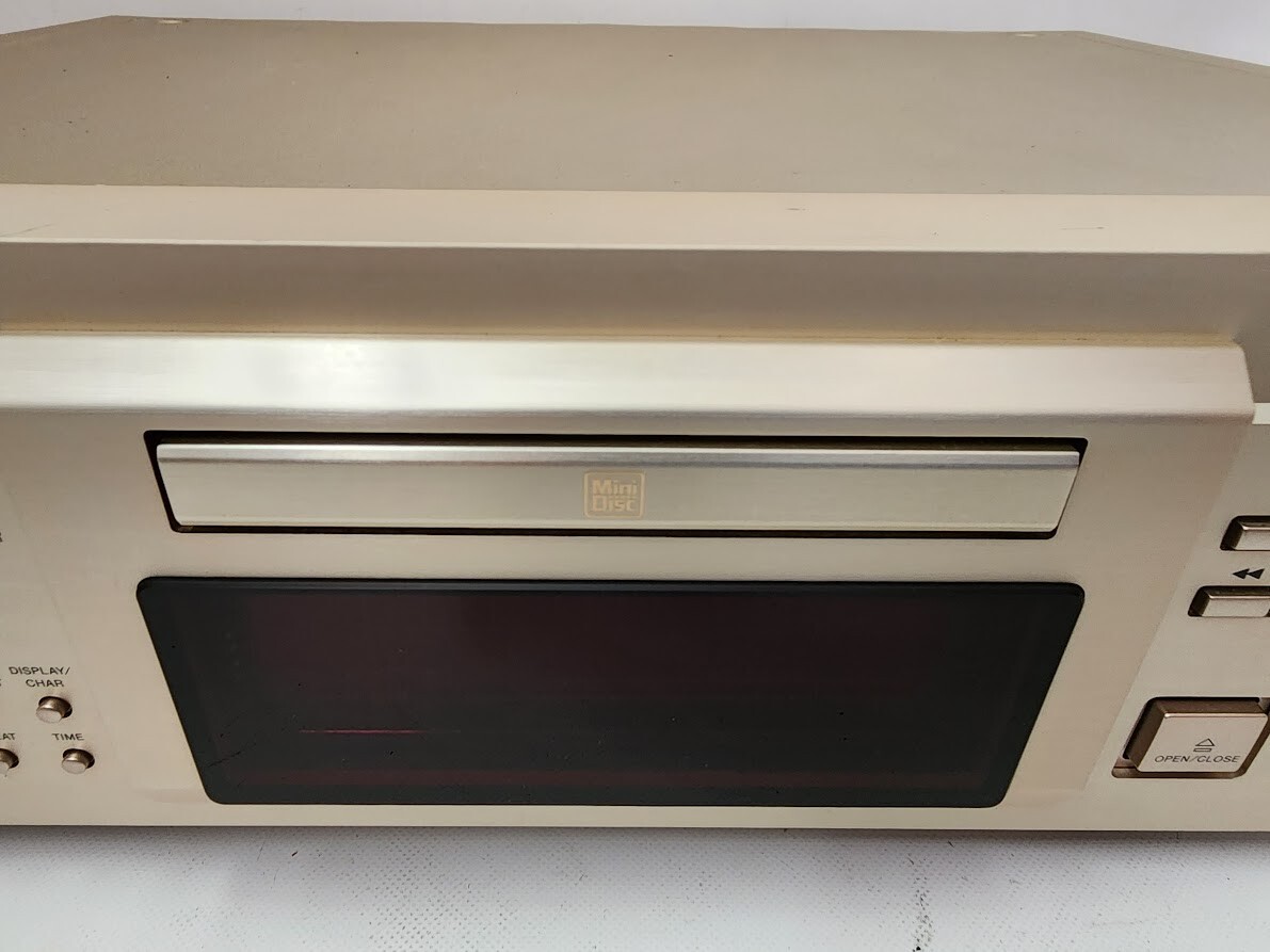 SONY MDS-JA30ES MD MiniDisc Deck Tested Working | eBay