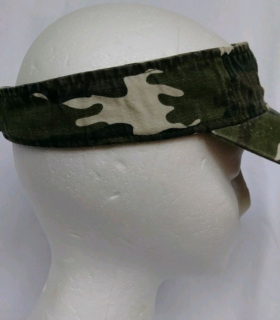 OIFC Ocean Isle Fishing Center Camo Visor Embroidered Bonefish Logo eBay