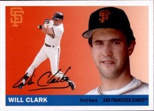 2020 Topps Archives WILL CLARK 1955 Style Base Card Giants #59