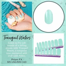 Tranquil Waters CS Nail Polish Strips Buy 3 get 1 free