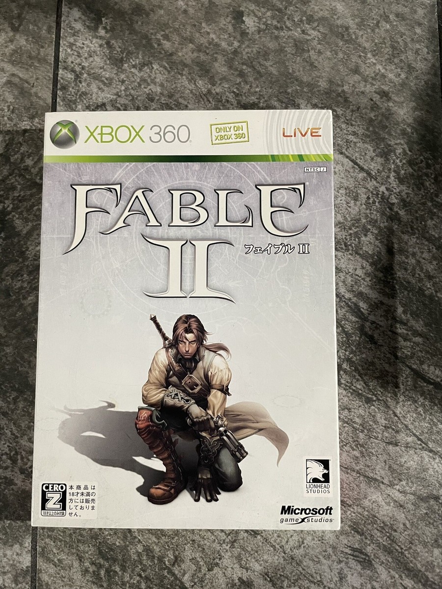 Fable II Limited Collectors Edition Xbox 360 Japanese Version CIB