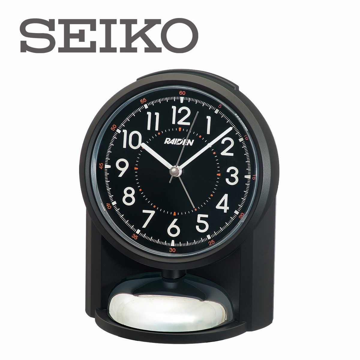 TUBE ORIGINAL ALARM CLOCK 【メンバーの生声入り】 SEIKO RAIDEN Hi-Volume 100dB Alarm Clock Japanese Domestic