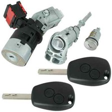 Lock Set Ignition Door Lock Barrel and Keys Renault Vauxhall Fiat model IG-33