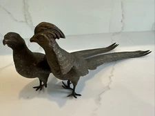 Vintage 16” Pheasants Weidlich Bros. Marked 2276