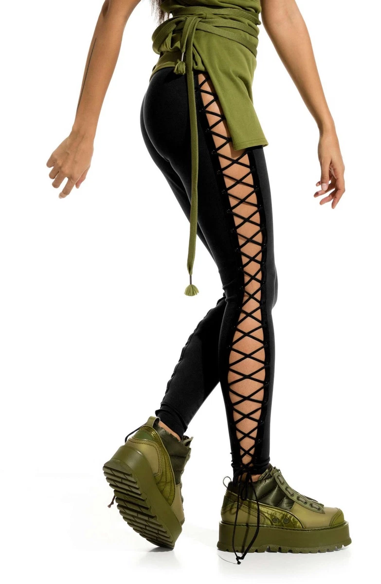 Puma lace up leggings on sale