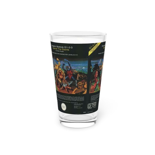 Against the Giants Pint Glas Dungeons and Dragons Glaswaren - Bild 4 von 7