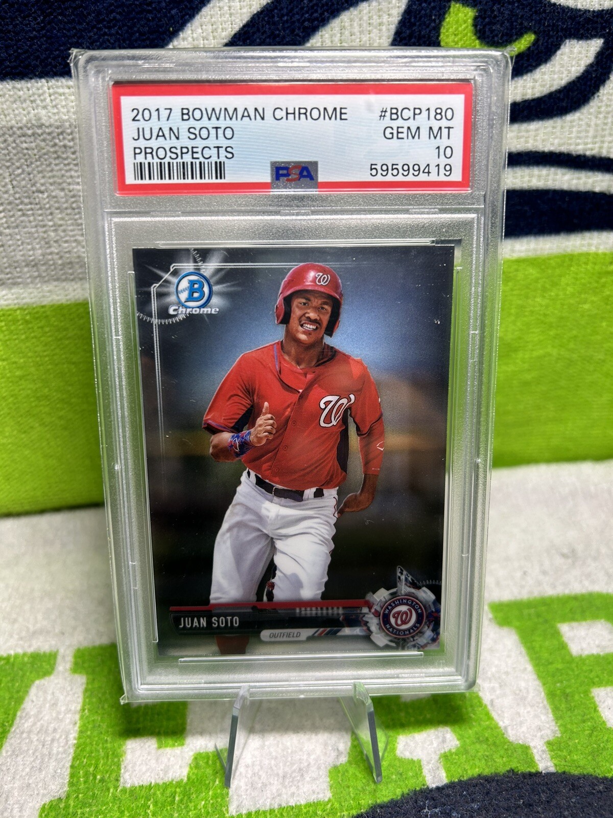 その他 2018 Bowman's B Perfomer Juan Soto PSA10 Juan Soto RC #29 2018 Bowman's Best Juan Soto Rookie Card #29