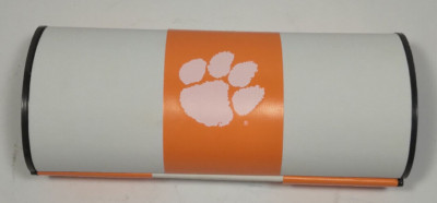 1 NEW FANSPECS CLEMSON TIGERS REVERSIBLE EYEGLASSES CASE NNB ***MAKE OFFER***