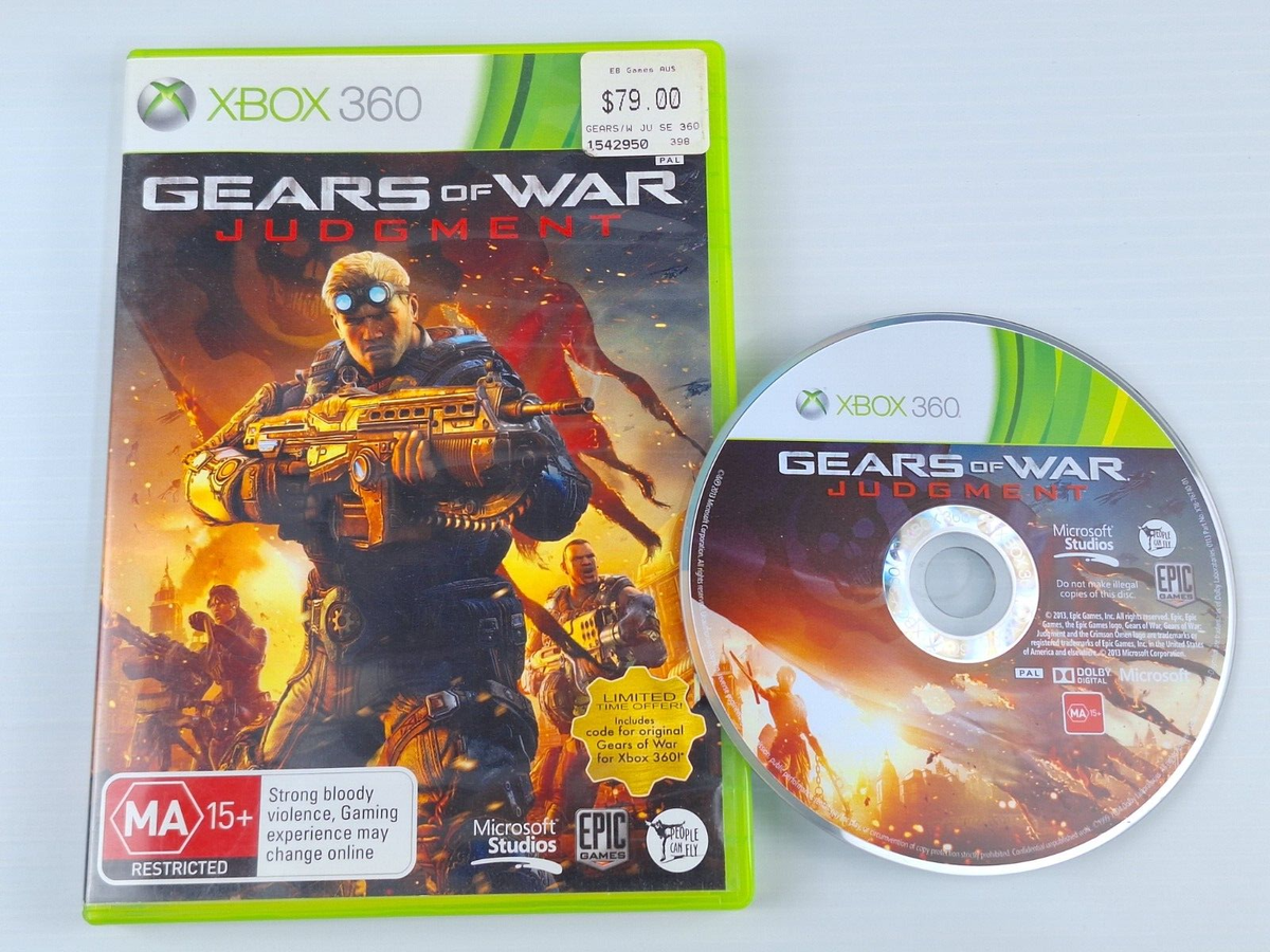 Jeu Gears Of War Judgment - Xbox 360 - Steel Case Edition, 2013, Sans Manuel (bon état)