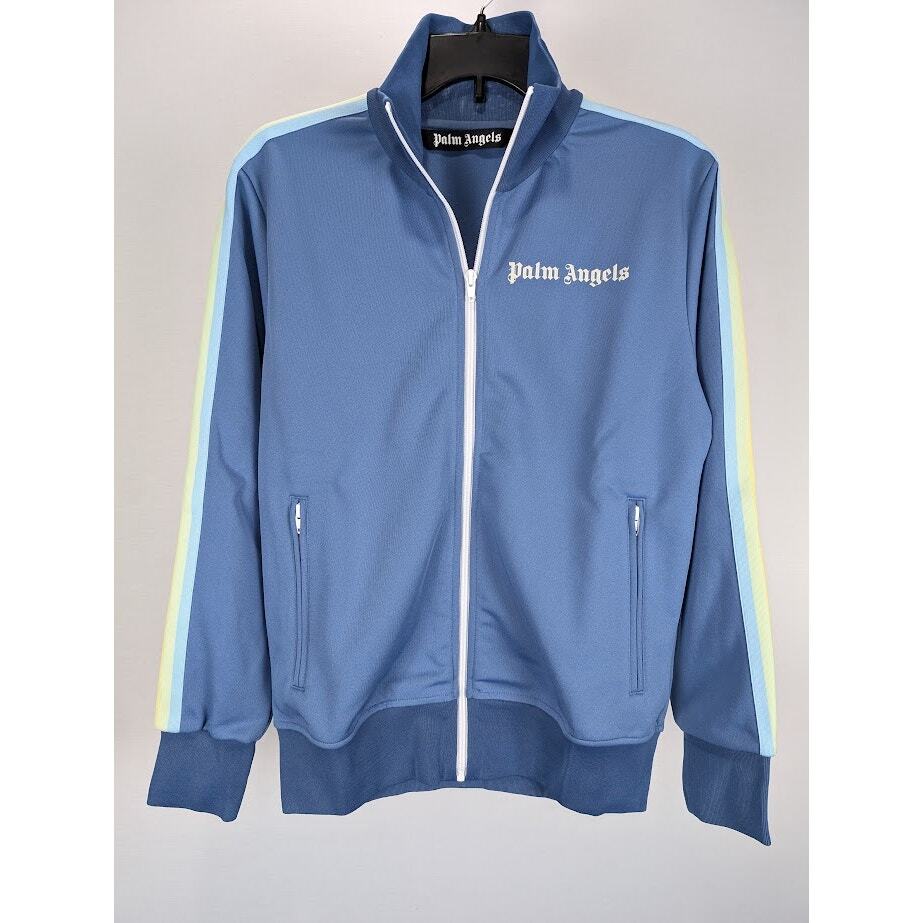 Palm Angels , Rainbow Classic Track Jacket in Blue White BNWT M | eBay
