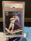 2017 Topps Chrome Aaron Judge RC PSA 10 Gem Mint #169 Rookie Catching Yankees