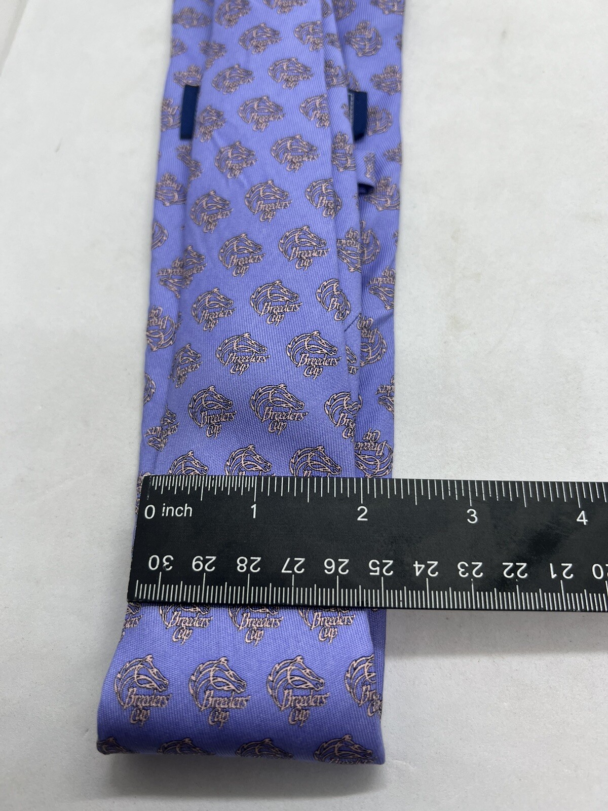 Vintage Vineyard Vines Mens Silk Tie Purple Breed… - image 9