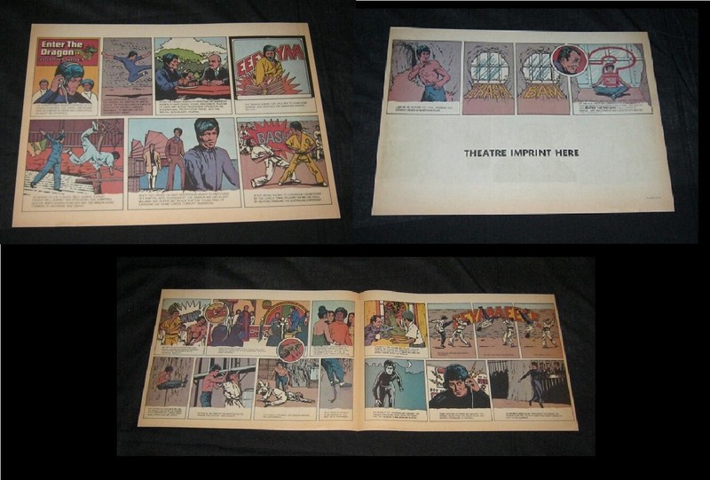Original Ultra Rare ENTER THE DRAGON Comic Herald BRUCE LEE 