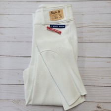 Tailored Sportsman Mid Weight Technical Breeches Silicone Patch - White