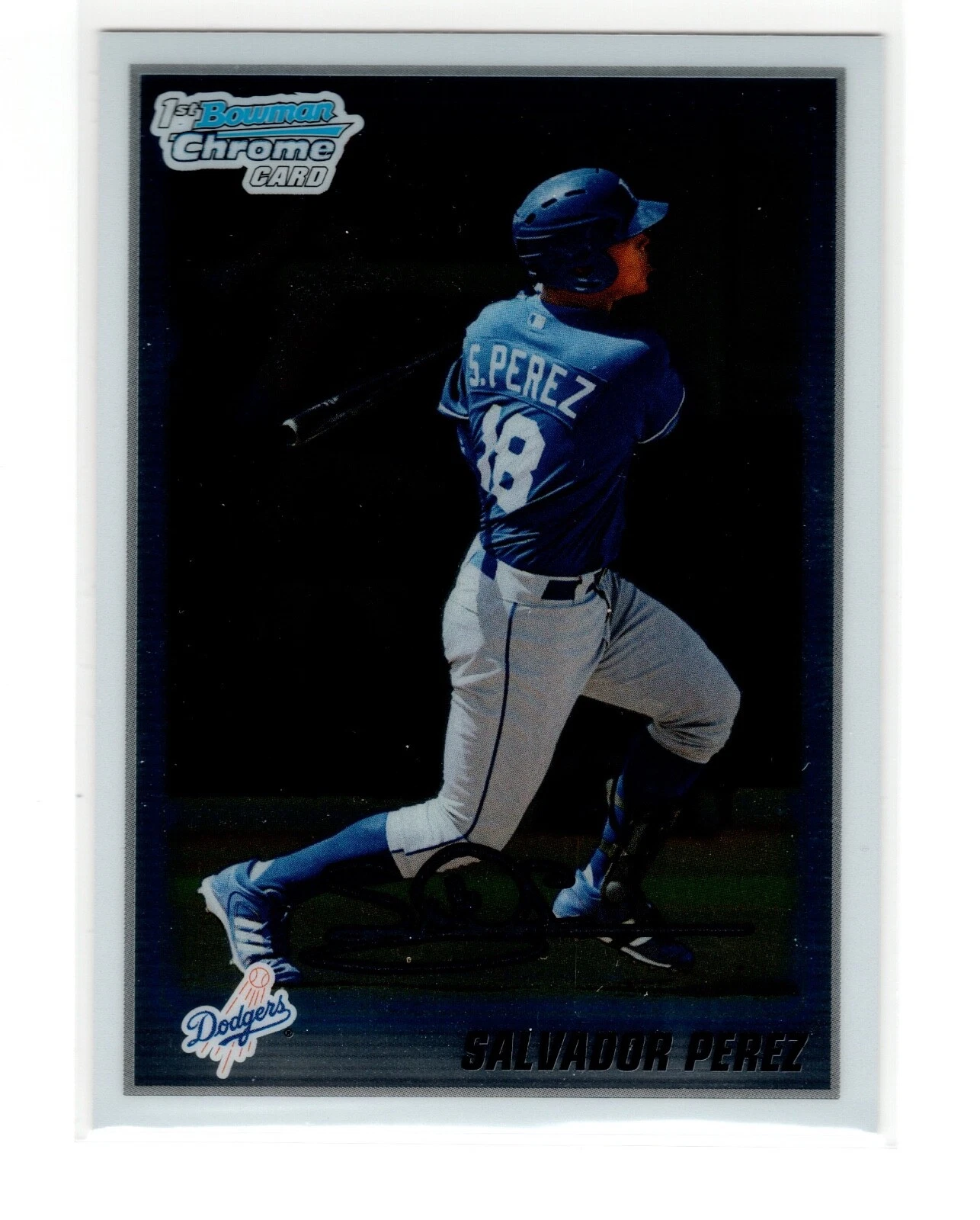 Salvador Perez trading card