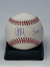 Nick McKellar Autographed Phoenix Suns Super Fan Roml Baseball JSA COA