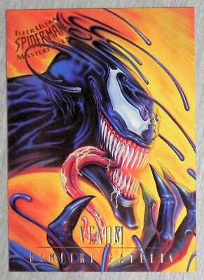 VENOM (1) 1995 Marvel Promo Card Fleer Ultra Spider-Man Premiere