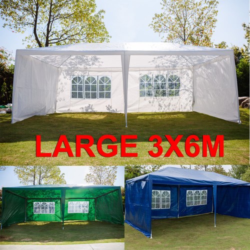 Large 3x6m Gazebo Marquee Canopy 