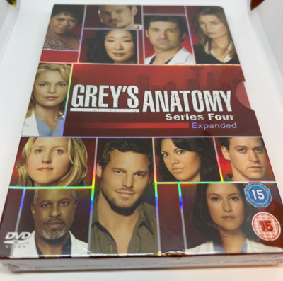 Greys Anatomy Season Four DVD Boxset Discs New and Sealed