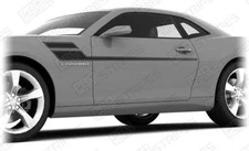 Chevrolet Camaro Speed Side Accent Stripes Decals 2014 2015 Pro Motor