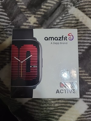 Amazfit Active Smart Watch 42mm, AI Fitness Tracker & Sleep Coach, GPS