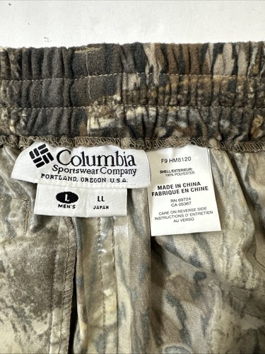 Columbia Sportswear Elastic Waist Camo Pants Mossy Oak Mens Sz-L #537 - Picture 14 of 21