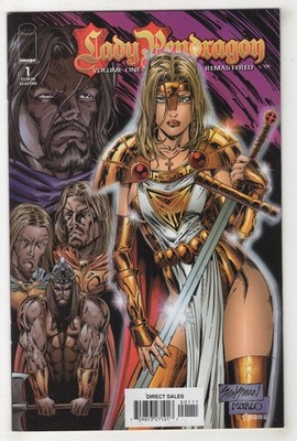 Lady Pendragon #1 (Feb 1999, Image) [Remastered] Matt Hawkins, Hector Gomez w