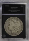 1894 O US Morgan Silver Dollar (Semi Key Date) VG Collectors Slab Bradford