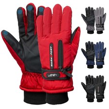 Winter Waterproof Fleece Ski Snow Snowboarding Gloves Thermal 3M Thinsulate Warm