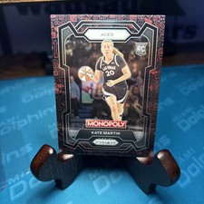 2024 Panini Prizm Monopoly WNBA - SP Red Icons Prizm #40 Kate Martin (RC)