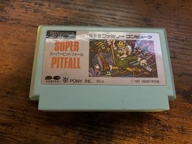 Famicom Super Pitfall Japan Nintendo Nes FC Family Computer