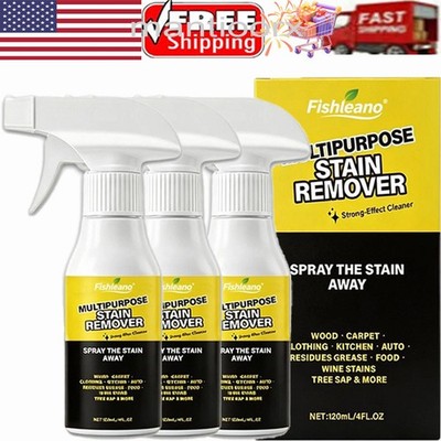 1~3x Multi-Purpose Stain Remover, All Purpose Cleaner Spray Powerful Clean 120ml