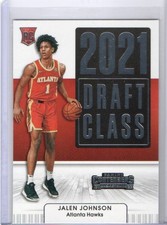 2021-22 Panini Contenders - 2021 Draft Class Contenders Jalen Johnson #20 (RC)