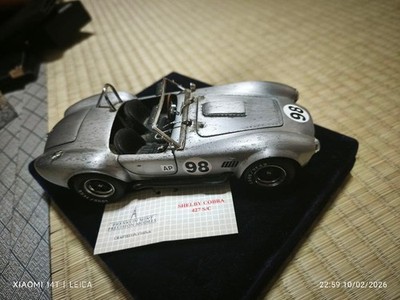 Super Rare Franklin Mint 1966 Shelby Cobra 427 S/C Aluminum Model